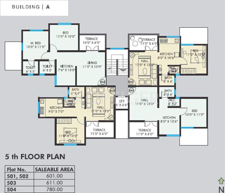  nea pure homes Images for Cluster Plan of Bhandari Nea Pure Homes