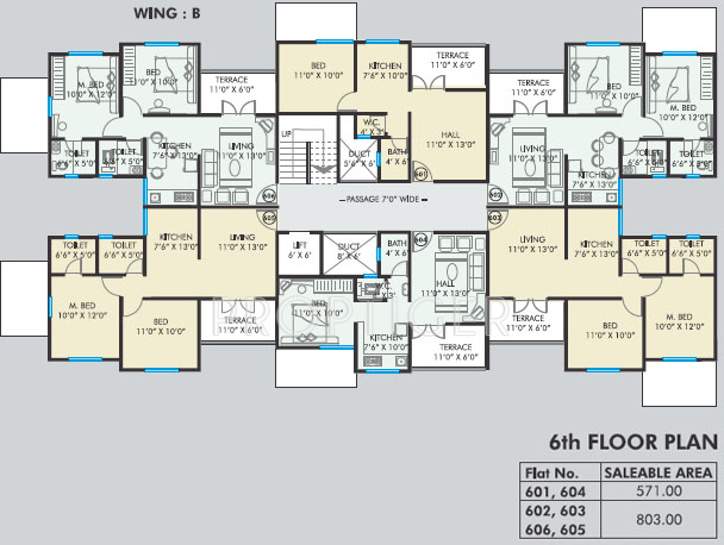  nea pure homes Images for Cluster Plan of Bhandari Nea Pure Homes