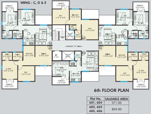  nea-pure-homes Images for Cluster Plan of Bhandari Nea Pure Homes