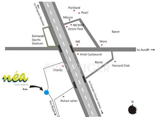  nea-pure-homes Images for Location Plan of Bhandari Nea Pure Homes