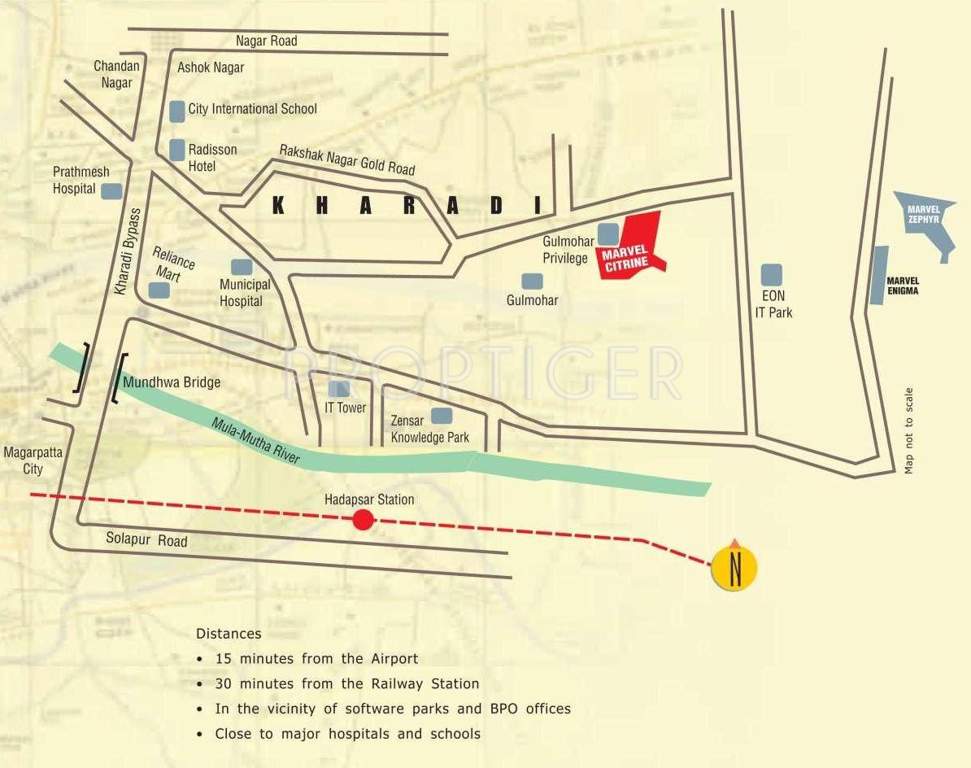  citrine Images for Location Plan of Marvel Citrine