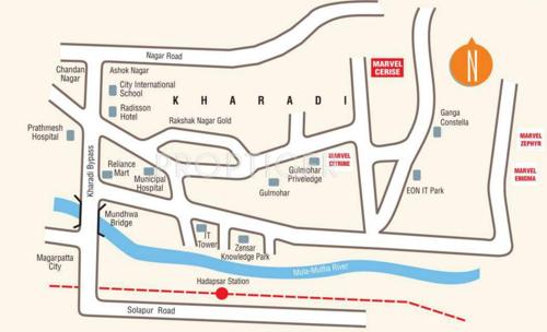  cerise Images for Location Plan of Marvel Cerise