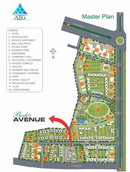 Images for Master Plan of AIG AIG Park Avenue