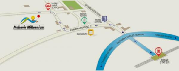 Images for Location Plan of Damji Shamji Mahavir Millennium