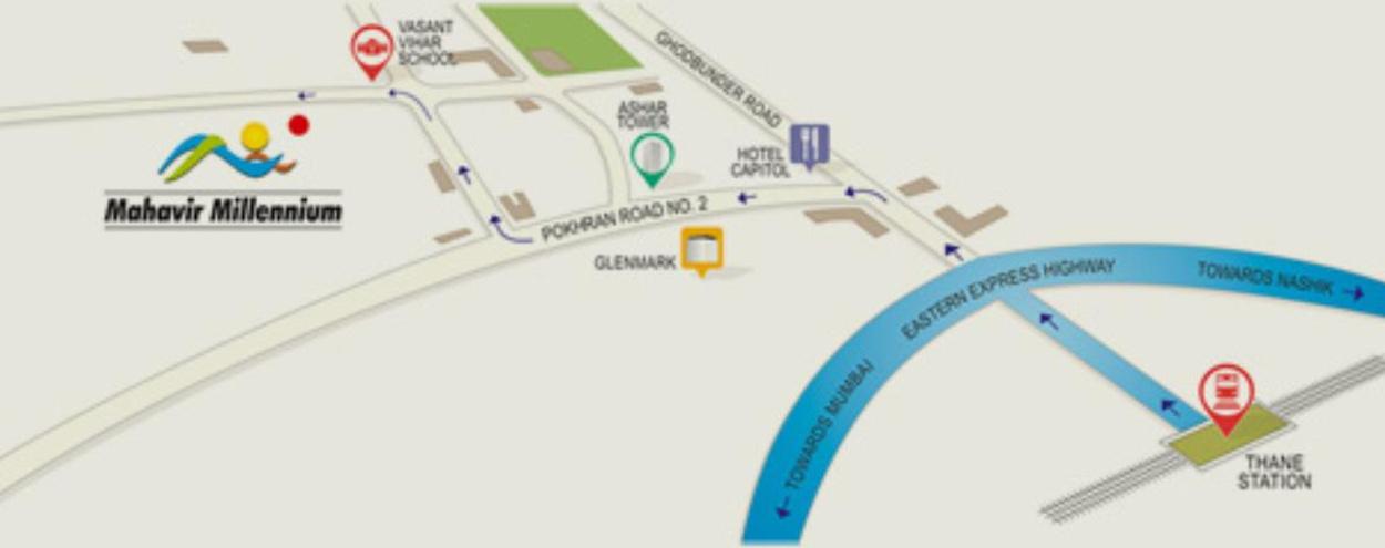 Images for Location Plan of Damji Shamji Mahavir Millennium