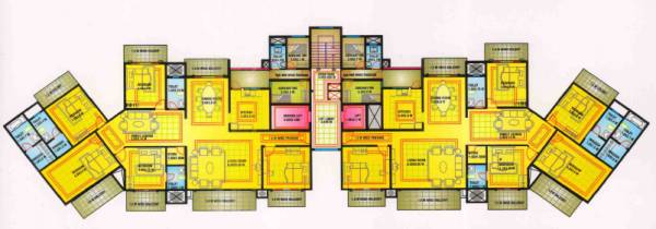  multitech-towers Tower A Cluster Plan