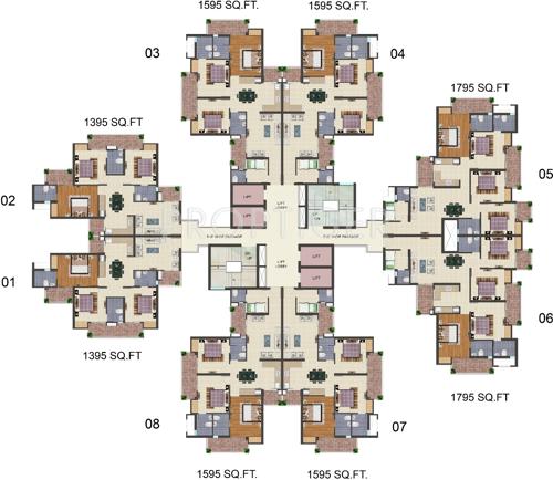 Images for Cluster Plan of Ajnara Homes homes Images for Cluster Plan of Ajnara Homes