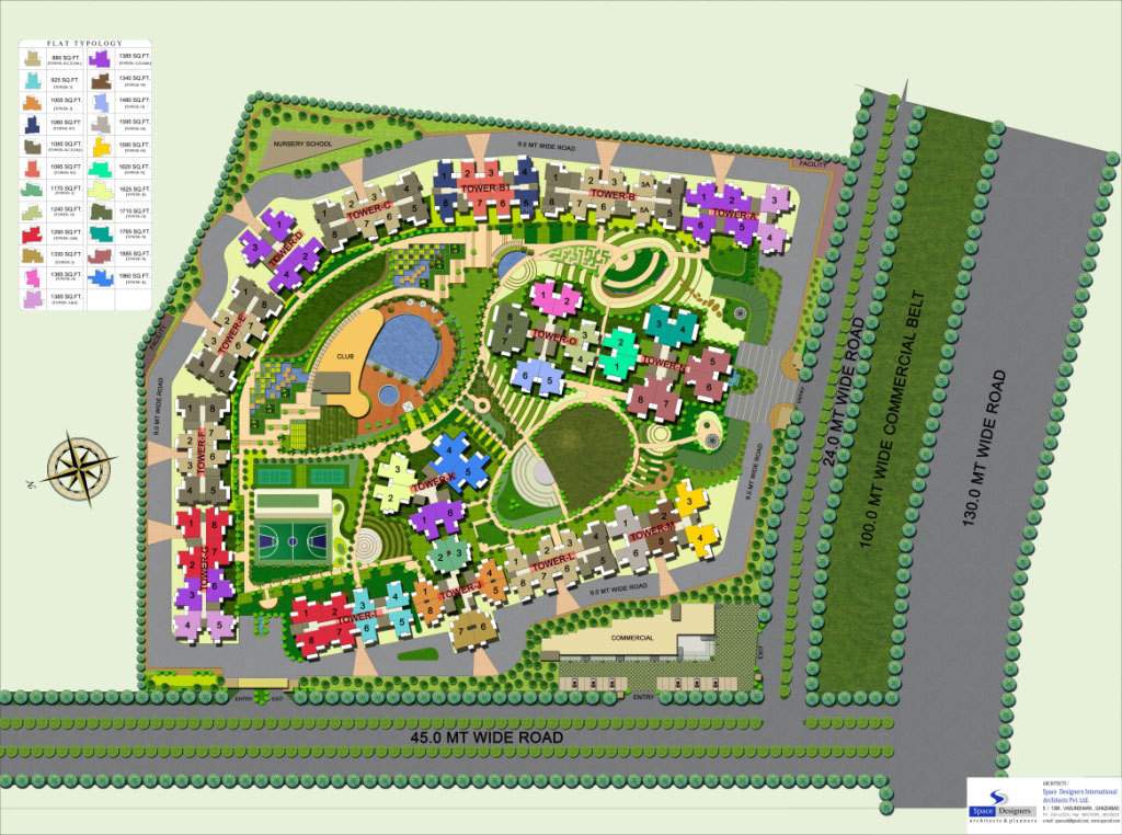  homes Images for Layout Plan of Ajnara Homes