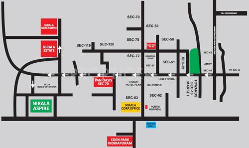 Images for Location Plan of Nirala Estate estate Images for Location Plan of Nirala Estate