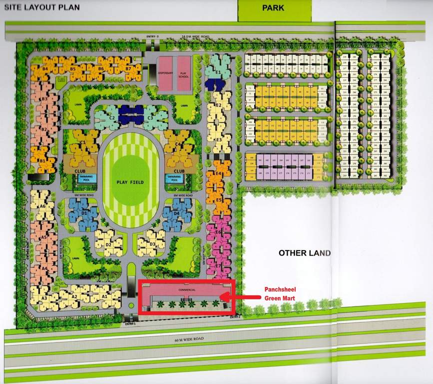 greens 2 villa Images for Layout Plan of Panchsheel Greens 2 Villa
