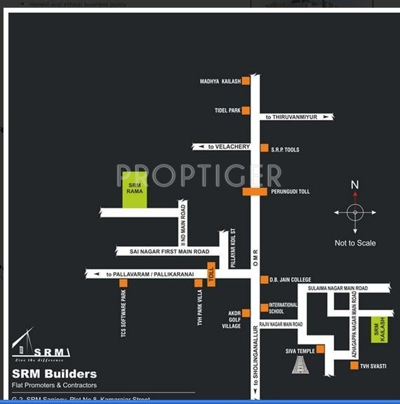 Images for Location Plan of SRM Builders Kailash
