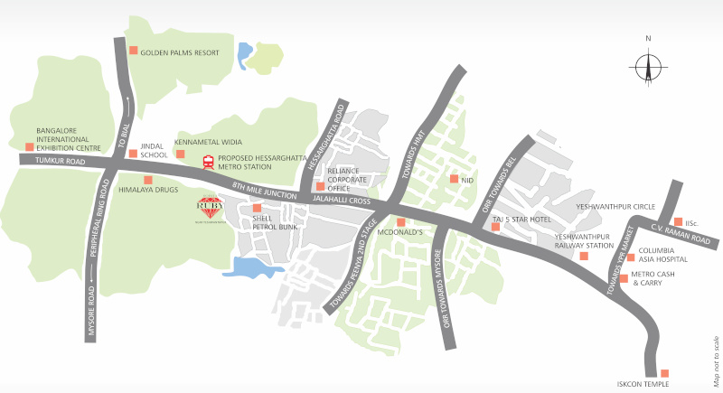  ruby platinum Location Plan