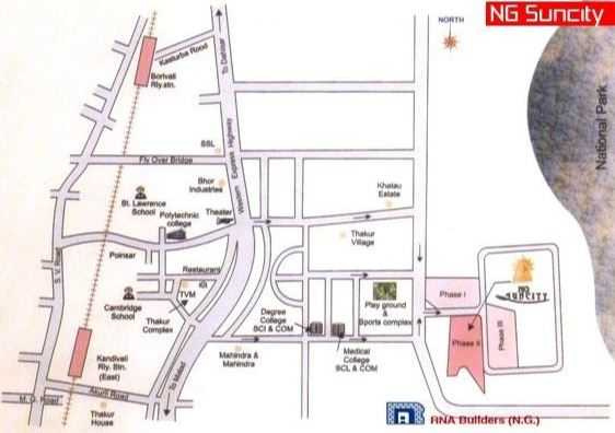 Location Plan ng-suncity-phase-ii Location Plan