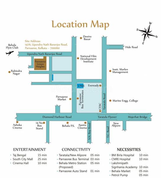  parnasree-green Location Plan