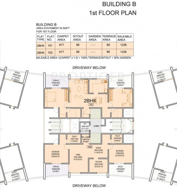 Images for Cluster Plan of Nandan Euphora