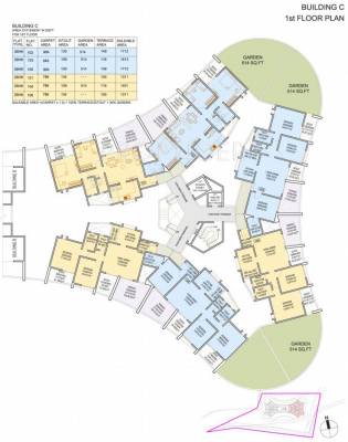 Images for Cluster Plan of Nandan Euphora Images for Cluster Plan of Nandan Euphora