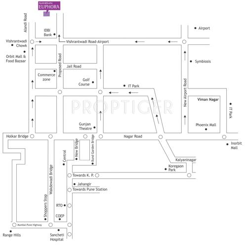  euphora Images for Location Plan of Nandan Euphora