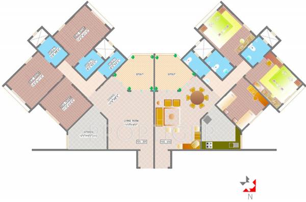 Images for Cluster Plan of Shroff Soleno