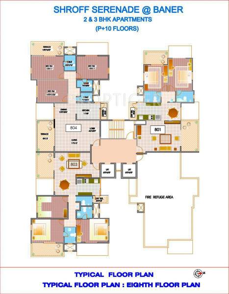 Images for Cluster Plan of Shroff Serenade
