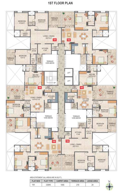 Images for Cluster Plan of Paranjape Saptagiri