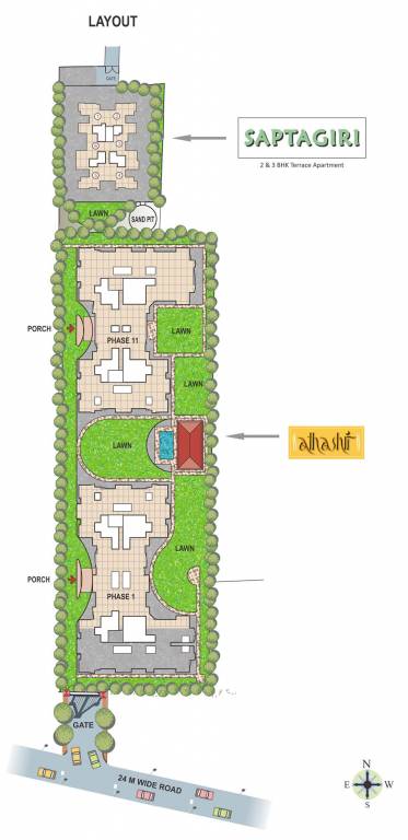 Images for Layout Plan of Paranjape Saptagiri