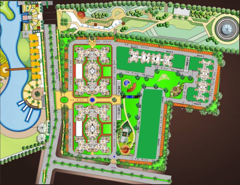  wellington Images for Site Plan of Panchsheel Wellington