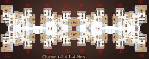  wellington Images for Cluster Plan of Panchsheel Wellington