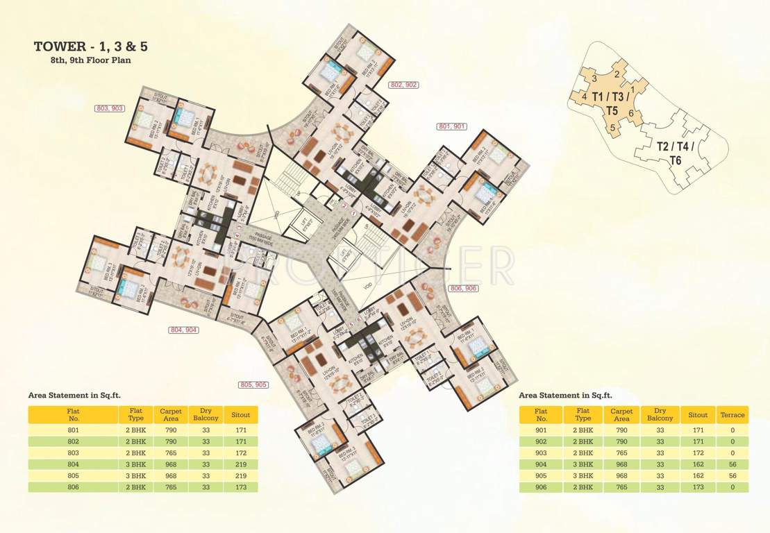 Images for Cluster Plan of Paranjape The Highlands
