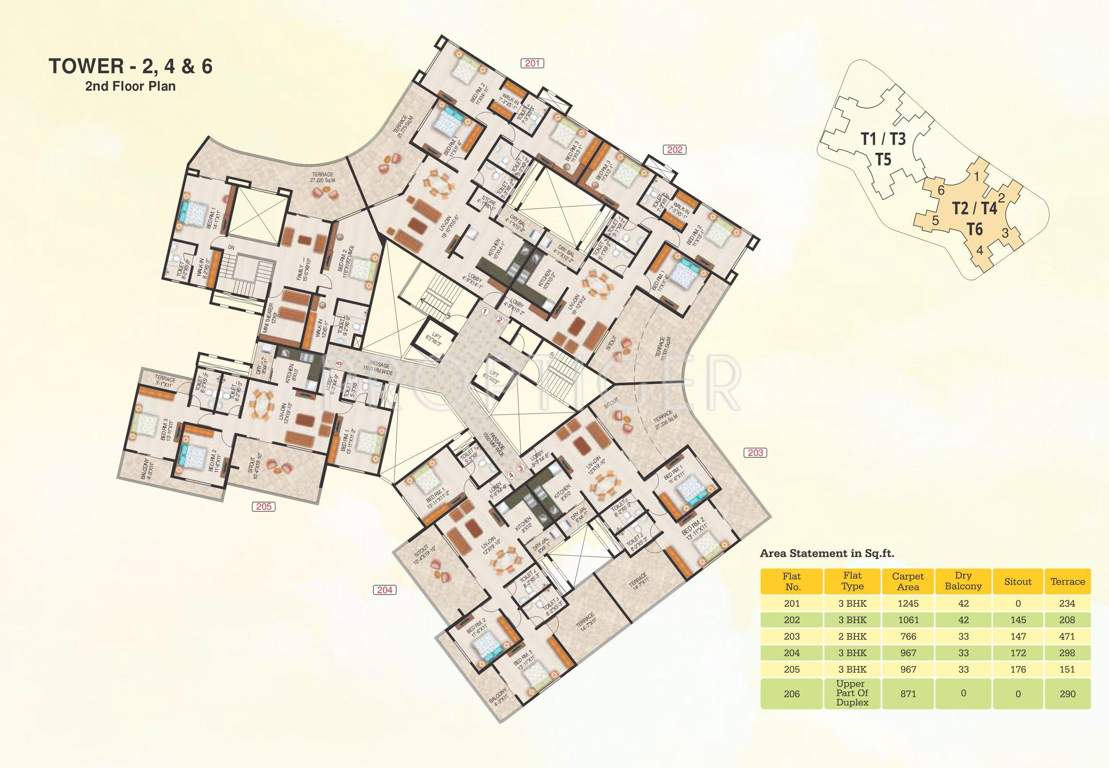 Images for Cluster Plan of Paranjape The Highlands