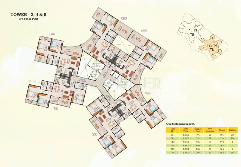 Images for Cluster Plan of Paranjape The Highlands