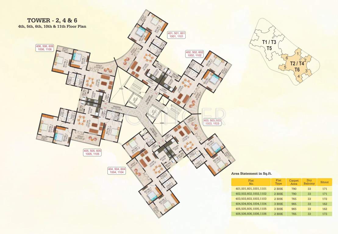 Images for Cluster Plan of Paranjape The Highlands