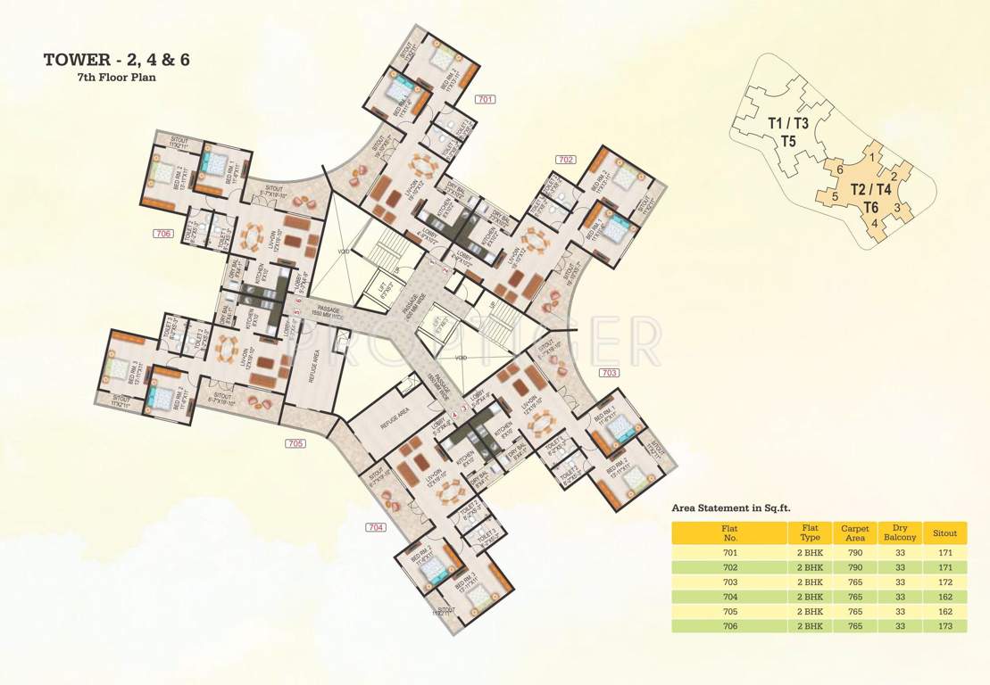 Images for Cluster Plan of Paranjape The Highlands