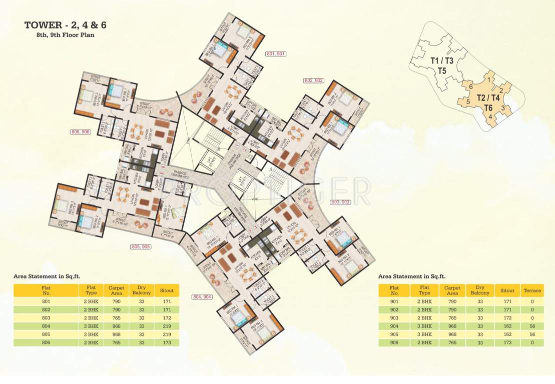 Images for Cluster Plan of Paranjape The Highlands