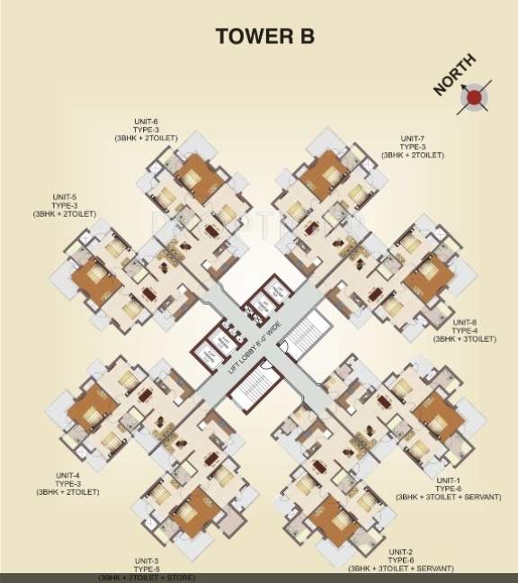 luxury homes Images for Cluster Plan of RG Luxury Homes