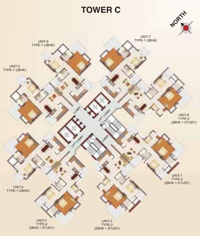 luxury homes Images for Cluster Plan of RG Luxury Homes