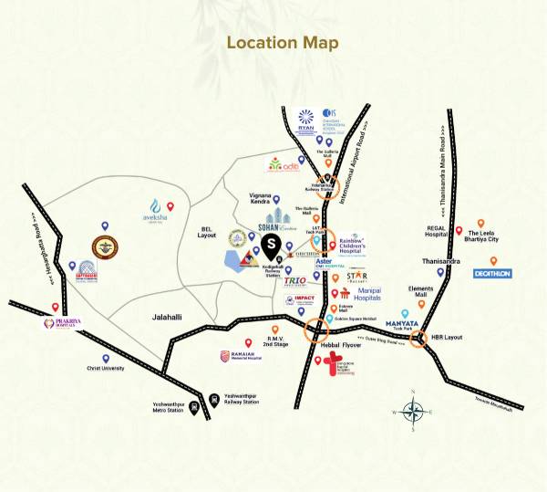  exotica Location Plan