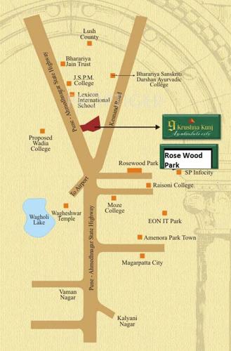 Images for Location Plan of Shree Rose Wood Park