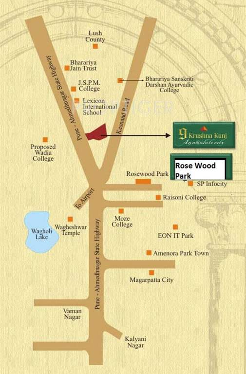 Images for Location Plan of Shree Rose Wood Park