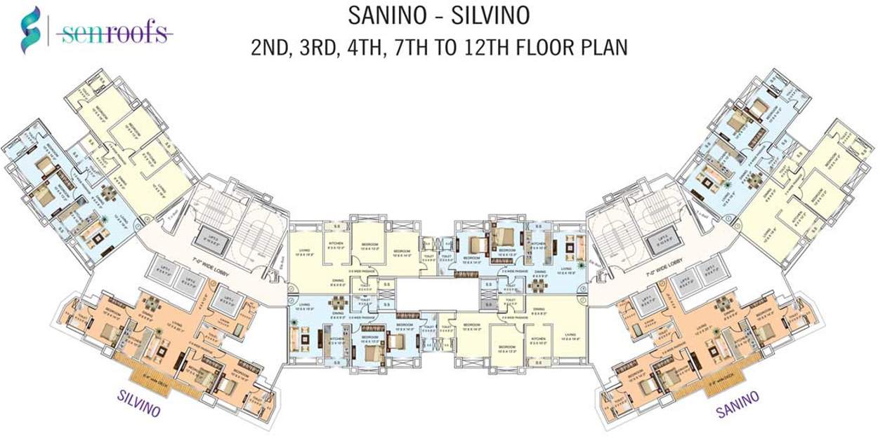 senroof Images for Cluster Plan of Neelam Senroof