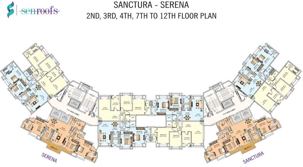 senroof Images for Cluster Plan of Neelam Senroof