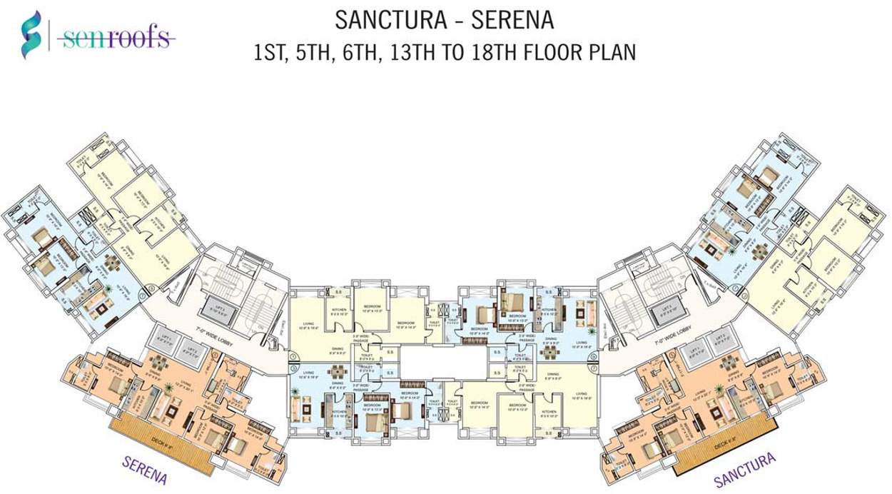 senroof Images for Cluster Plan of Neelam Senroof