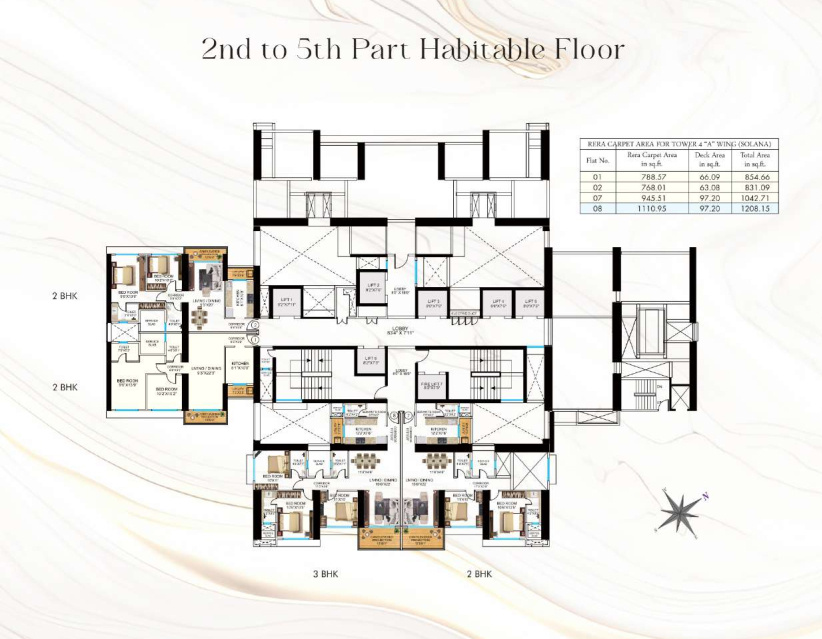 senroof Santura Cluster Plan