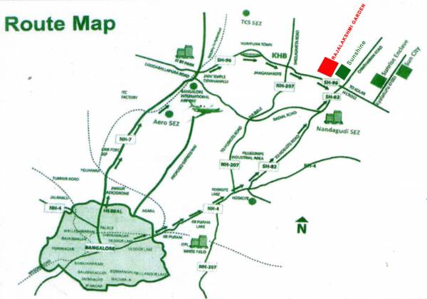 Images for Location Plan of Galaxy Rajalaxmi Garden