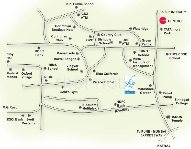 Images for Location Plan of Lushlife Developers Sky Heights