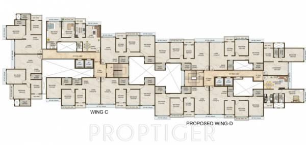 Images for Cluster Plan of Sagar City Indian Ocean C and D