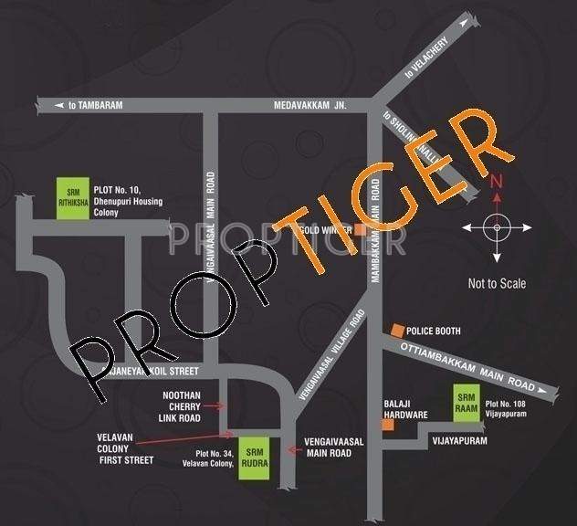 Images for Location Plan of SRM Builders Rudra