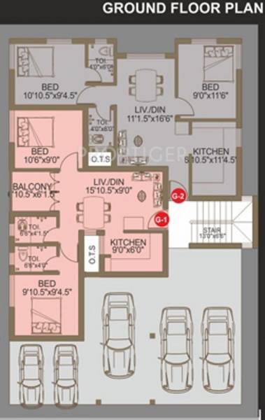 Images for Cluster Plan of SRM Builders Raam