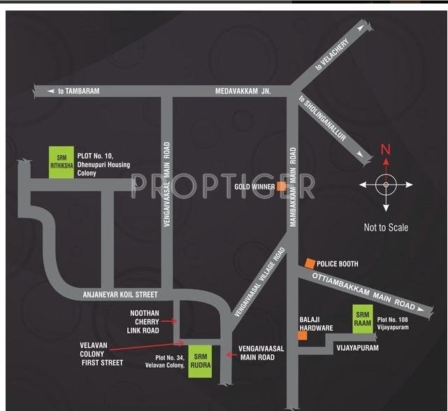 Images for Location Plan of SRM Builders Raam