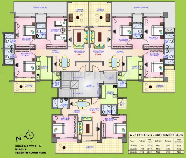 Images for Cluster Plan of Raviraj Park Island