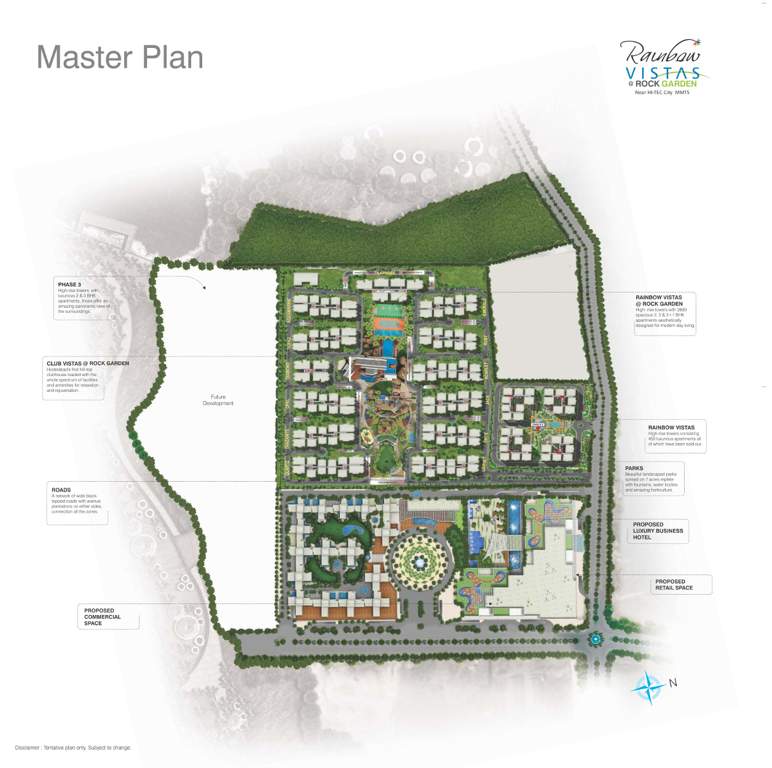 rainbow vistas Images for Master Plan of Cybercity Rainbow Vistas